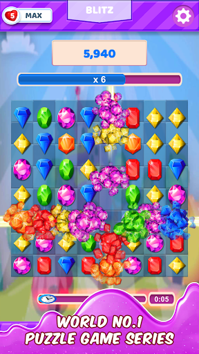 Jewels Match Blitz ekran görüntüsü