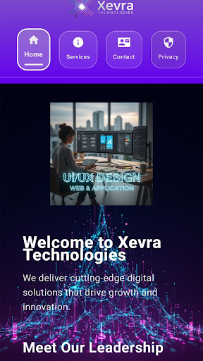 Xevra Technologies ekran görüntüsü
