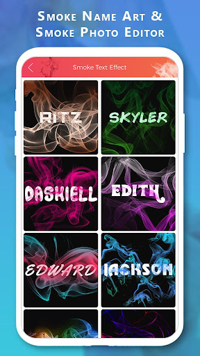 Smoke Name Art & Smoke Effect ekran görüntüsü
