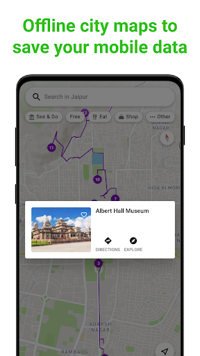 Jaipur Tour Guide:SmartGuide ekran görüntüsü