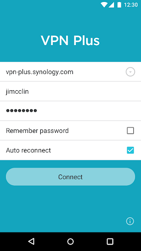 Synology VPN Plus ekran görüntüsü