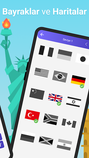 Coğrafya: Dünya Quiz Oyunu ekran görüntüsü