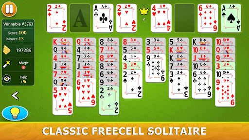 FreeCell Solitaire - Card Game ekran görüntüsü