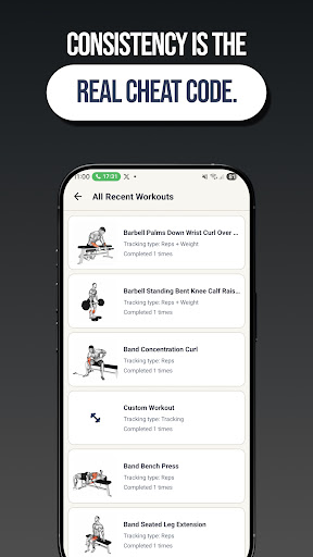 FitPlanner - Evde antrenman ekran görüntüsü