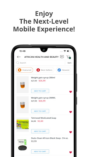 ER African Market ekran görüntüsü