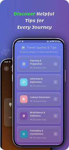 Travel quotes and Tips ekran görüntüsü