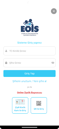 EOİŞ Sendikası ekran görüntüsü