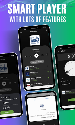 FM Radio : AM, FM, Radio Tuner ekran görüntüsü