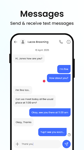 Messenger: Messages SMS App ekran görüntüsü