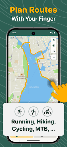 Loop Map Running Route Planner ekran görüntüsü