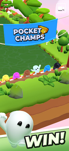 Pocket Champs: 3 Boyutlu Yarış ekran görüntüsü
