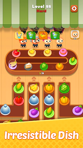 Food Puzzle : Sort n Merge ekran görüntüsü
