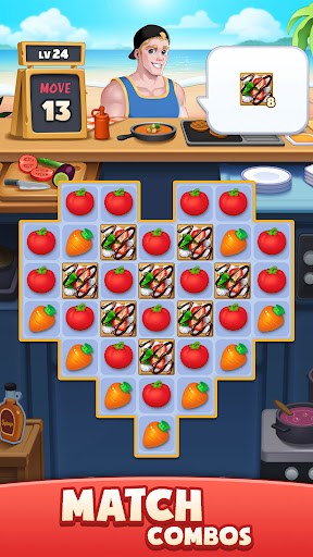 Chef Match - Match 3 Games ekran görüntüsü