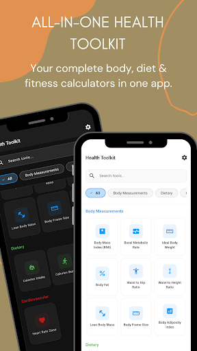 Health Toolkit-BMI, BMR & More ekran görüntüsü