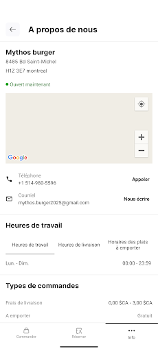 Mythos burger ekran görüntüsü