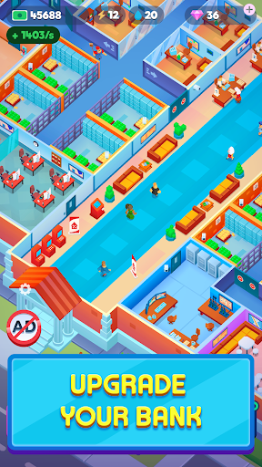 Idle Bank Empire: Cash Tycoon ekran görüntüsü