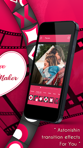Love Video Maker with music ekran görüntüsü