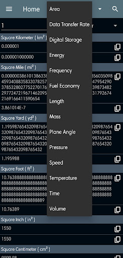 Unit Converter ekran görüntüsü