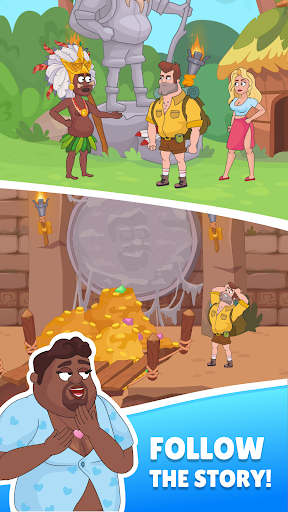 Andy Volcano: Tile Match Story ekran görüntüsü