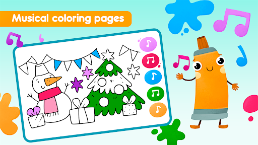 Coloring book Drawing games ekran görüntüsü