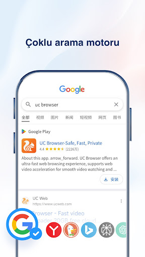 UC Browser - Güvenli,Kişisel ekran görüntüsü