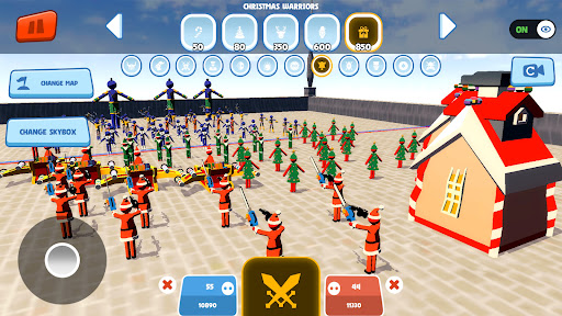 A game about silly battles ekran görüntüsü