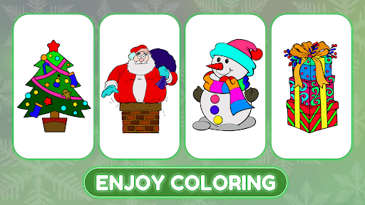 Christmas Color by Number ekran görüntüsü