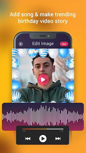 Birthday Video Maker - Stories ekran görüntüsü