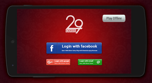 29 Card ekran görüntüsü