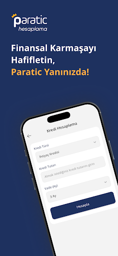 Paratic Hesaplama: Kredi, Faiz ekran görüntüsü