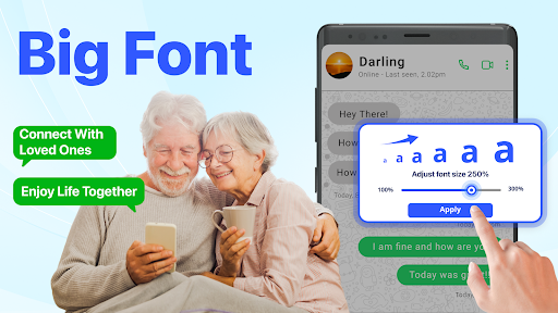 Big Font - Big Text Size ekran görüntüsü