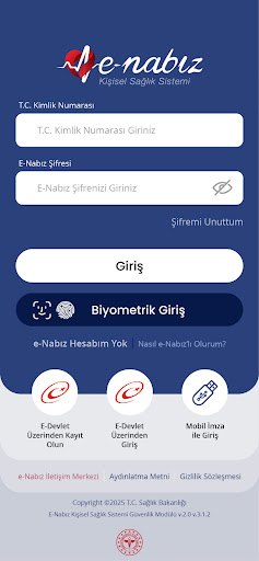 e-Nabız ekran görüntüsü