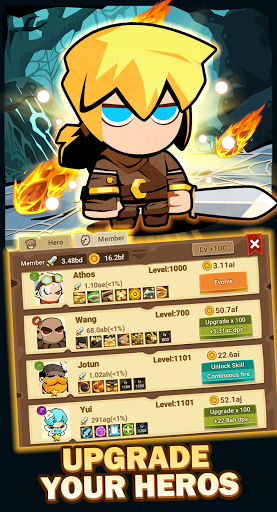 Tap Dungeon Hero-Idle RPG Game ekran görüntüsü