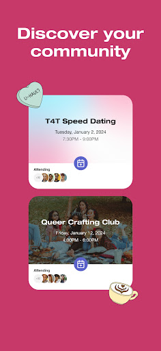 HER Lesbian, bi & queer dating ekran görüntüsü
