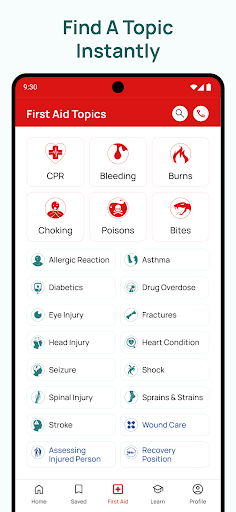 iFirstAid ekran görüntüsü