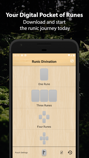 Runic Divination - Runes Tarot ekran görüntüsü