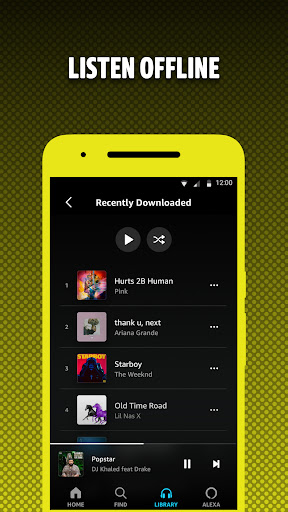 Amazon Music ekran görüntüsü
