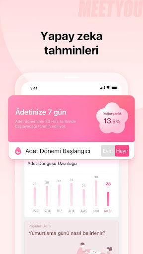 MeetYou - Adet Takibi ekran görüntüsü