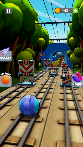 Tram Rolling Ball Adventure ekran görüntüsü