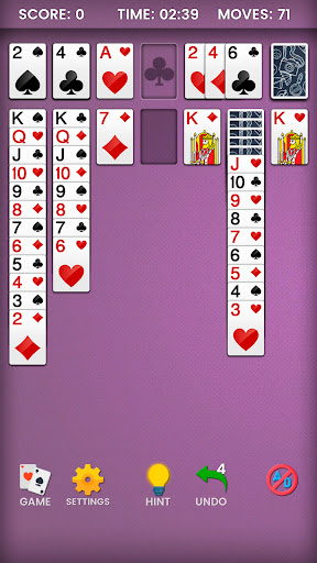 Solitaire Klondike Offline ekran görüntüsü