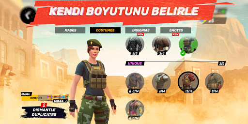 Guns of Boom Online PvP Action ekran görüntüsü