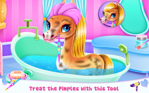 Rainbow Pony Beauty Salon ekran görüntüsü