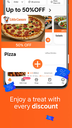 DiDi Food: Express Delivery ekran görüntüsü