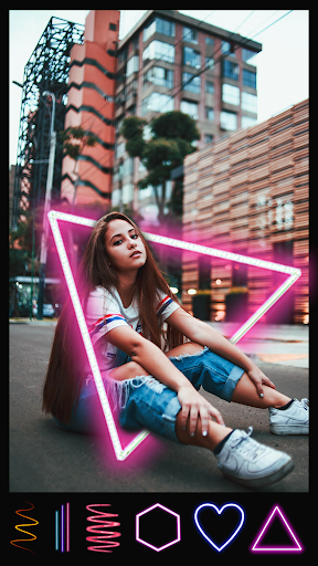 Neon Art - Neon Photo Editor ekran görüntüsü