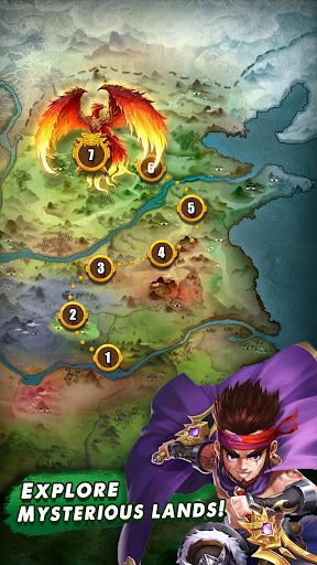 Three Kingdoms & Puzzles: Matc ekran görüntüsü