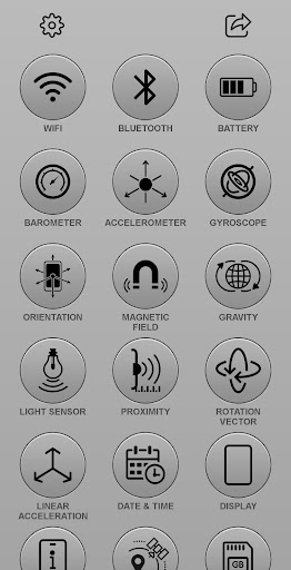 Phone Info - Test Diagnostic ekran görüntüsü