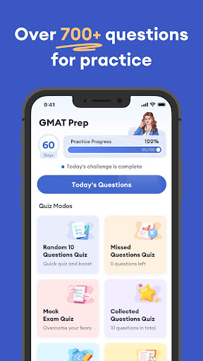 GMAT Exam Practice 2026 ekran görüntüsü
