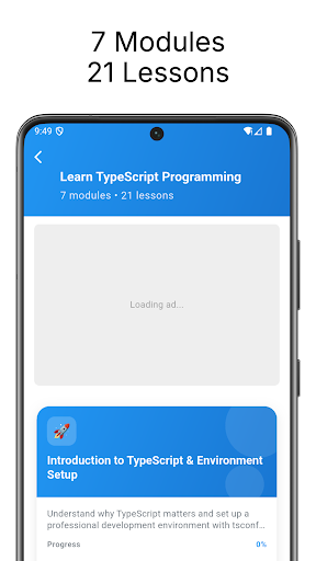 Learn TypeScript Programming ekran görüntüsü