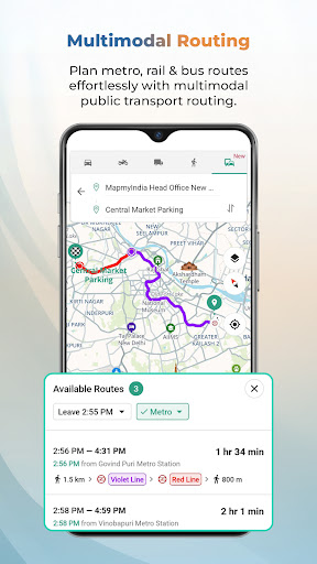 Mappls MapmyIndia Maps, Safety ekran görüntüsü