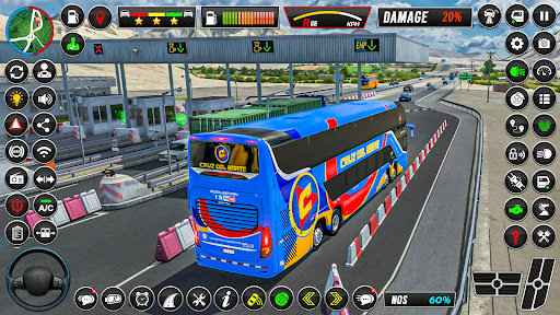 School Bus Driving coach bus ekran görüntüsü